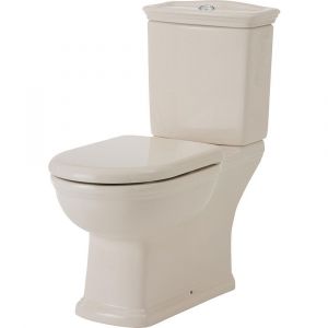 RAK Washington Ivory Close-Coupled Toilet Suite, Ivory
