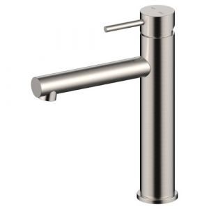 Cioso Mid Rise Vessel Mixer Brushed Nickel