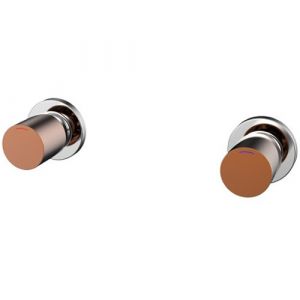 Finesa Wall Top Assemblies Chrome & Rose Gold