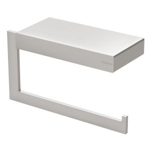 Lexi MKII Toilet Roll Holder - Brushed Nickel