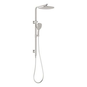 Nuage Twin Shower - Brushed Nickel