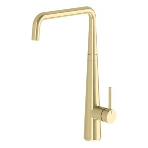 Erlen Sink Mixer 200mm Squareline - Brushed Gold