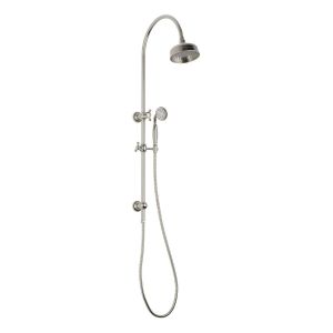 Cromford Twin Shower - Brushed Nickel