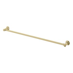 Cromford Single Towel Rail 800mm - Brushed Gold