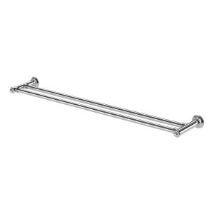 Cromford Double Towel Rail 800mm - Chrome