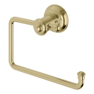 Cromford Toilet Roll Holder - Brushed Gold