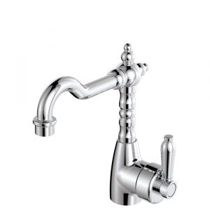 Eleanor Shepherds Crook Basin Mixer, Chrome - 202103CC