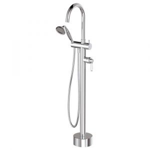 Eleanor Floor Mixer & Shower, Chrome - 202113