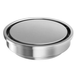 Phoenix Point Drain Round 100mm Outlet 76mm - Stainless Steel