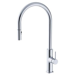 Fienza Kaya Pull Out Sink Mixer in Polished Chrome