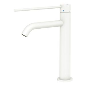 KAYA Care Medium Basin Mixer, Matte White