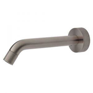 Axle 180 mm Basin/Bath Outlet in Brushed Nickel
