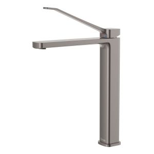 TONO Care Tall Basin Mixer, Gun Metal