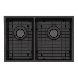 4000 Series 1 and 3/4 Right Hand Bowl Sink - Brushed Black