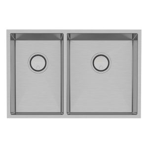 4000 Series 1 and 3/4 Right Hand Bowl Sink - Stainless Steel