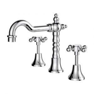 Lillian Basin Set, Chrome