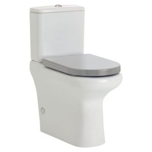 RAK Compact Back-to-Wall Toilet Suite, Grey - 345122GB