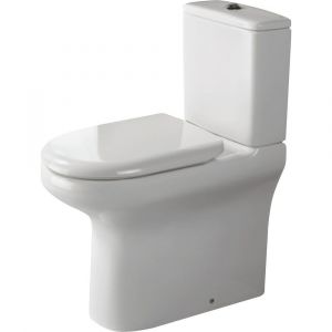 RAK Compact Back-to-Wall Toilet Suite, P-Trap