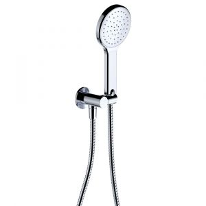 Kaya Hand Shower, Round Plate, Chrome