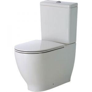 RAK Moon Back-to-Wall Toilet Suite, P-Trap
