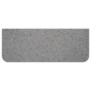 Moonscape Solid Surface Vanity Benchtop, Curved Full Depth - 1500mm