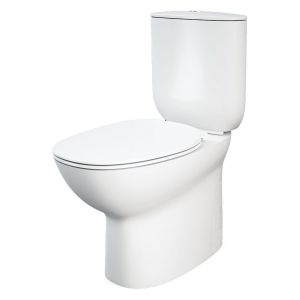 RAK Morning Back-to-Wall Toilet Suite, Bottom Inlet, S-Trap 150