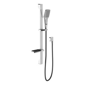 NX Cape Rail Shower - Chrome & Matte Black