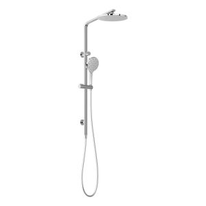 Oxley Twin Shower - Chrome