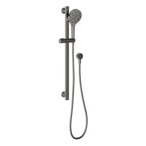Oxley Rail Shower - Brushed Carbon