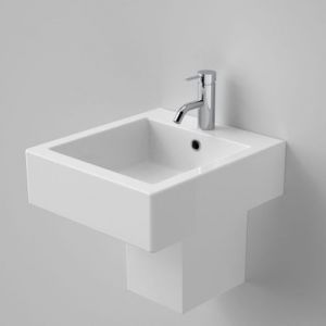 Caroma Liano Ceramic Wall Basin - 1 Top Hole