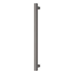 Phoenix Heated Towel Rail Square 600mm - Brushed Carbon