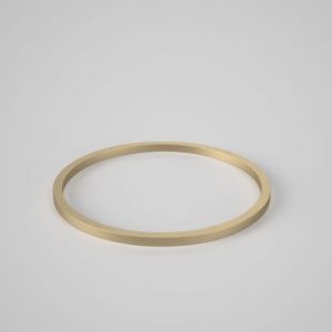Caroma Liano II 400mm Round Basin Dress Ring - PVD Brushed Brass