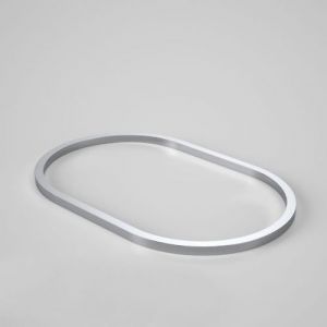 Caroma Liano II 530mm Pill Basin Dress Ring - Chrome