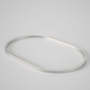Caroma Liano II 600mm Pill Basin Dress Ring - PVD Brushed Nickel