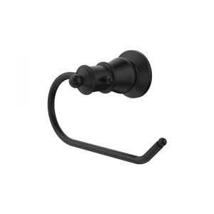 Lillian Toilet Roll Holder, Matte Black