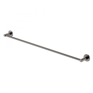 Kaya 900mm Single Towel Rail, Gun Metal