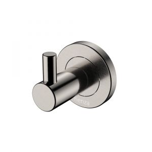 Kaya Robe Hook, Brushed Nickel