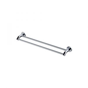 Kaya 600mm Double Towel Rail, Chrome