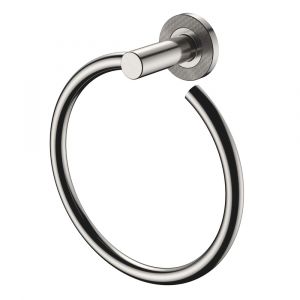 Axle Hand Towel Ring - Brushed Nickel