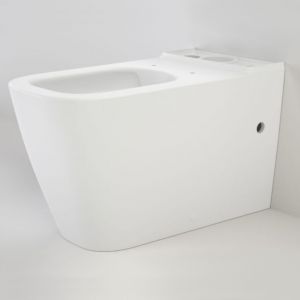 Luna Square Cleanflush Wall Faced Close Coupled Pan
