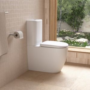 Contura II Cleanflush Wall Faced Close Coupled BE Suite - Matte White