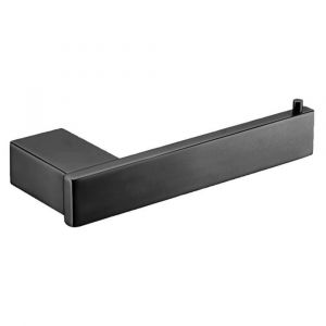 Koko Toilet Roll Holder, Matte Black