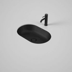 Caroma Liano II 580mm Pill Under/Over Counter Basin - Matte Black