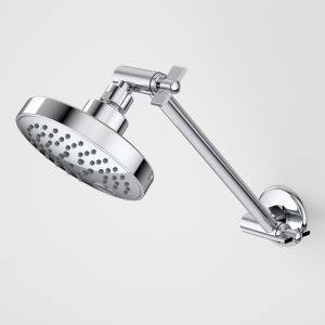 Luna Adjustable Shower And Arm - Chrome
