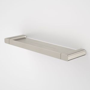 Luna Metal Shelf - Brushed Nickel