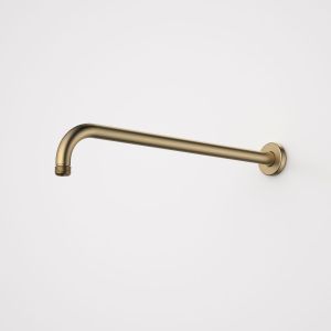 Urbane II 415mm Right Angled Shower Arm - Brushed Brass
