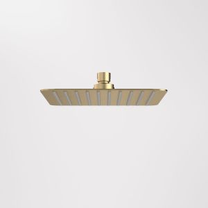 Urbane II 200mm Square Rain Shower Head - Brushed Brass