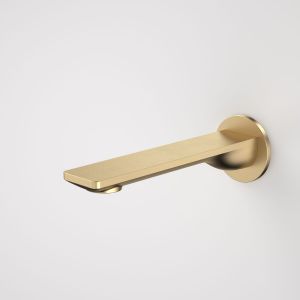 Urbane II 180mm Basin/Bath Outlet, Round Cover Plate - Brushed Brass