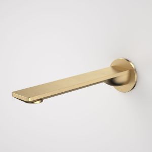Urbane II 220mm Basin/Bath Outlet, Round Cover Plate - Brushed Brass