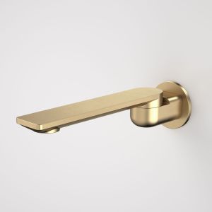 Urbane II 220mm Bath Swivel Outlet, Round Cover Plate - Brushed Brass